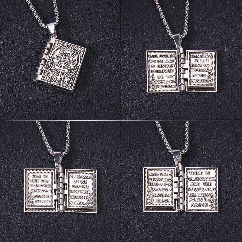 FAITH - Lords Prayer Necklace