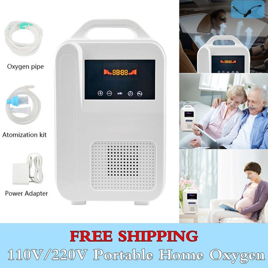 InnoVate - OxyFlow: Portable Oxygen Concentrator for Pure, Refreshing Air