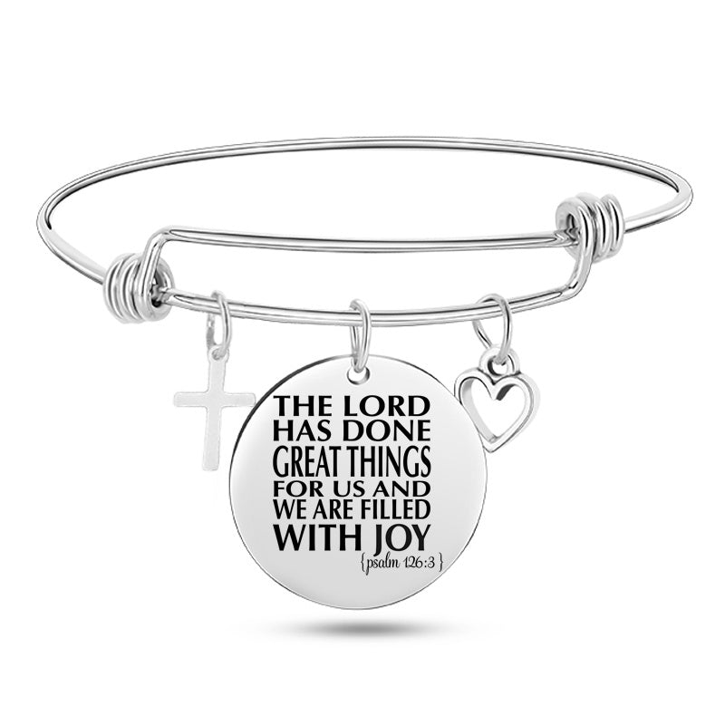 FAITH - Scripture Bracelet