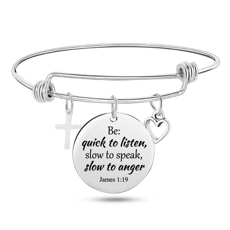 FAITH - Scripture Bracelet