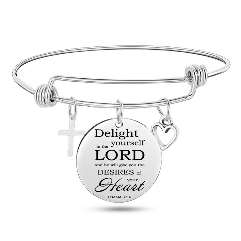 FAITH - Scripture Bracelet