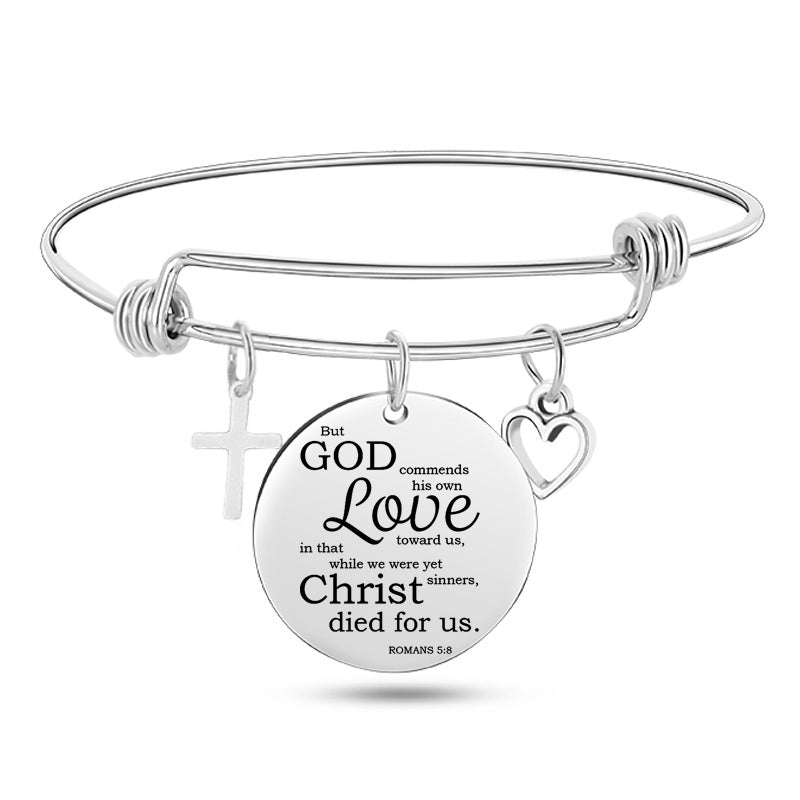 FAITH - Scripture Bracelet