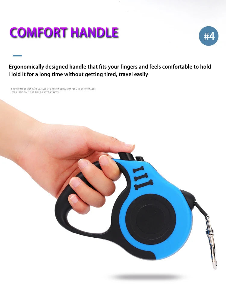 THE LOVE PETS™ Smart Pet Retractable Leash