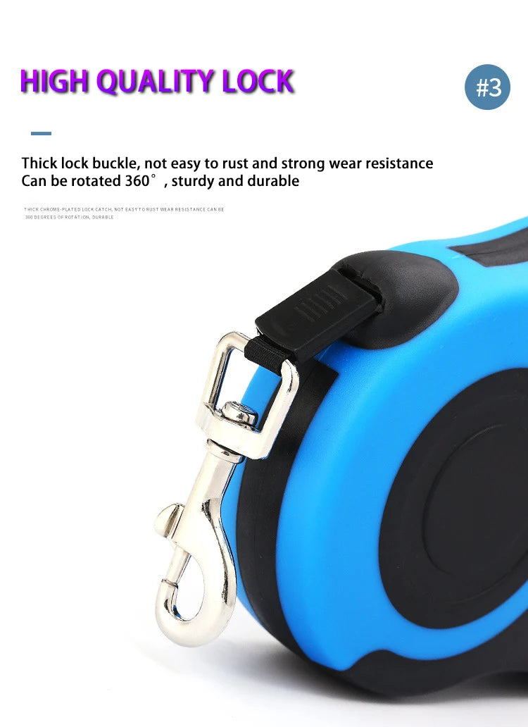 THE LOVE PETS™ Smart Pet Retractable Leash