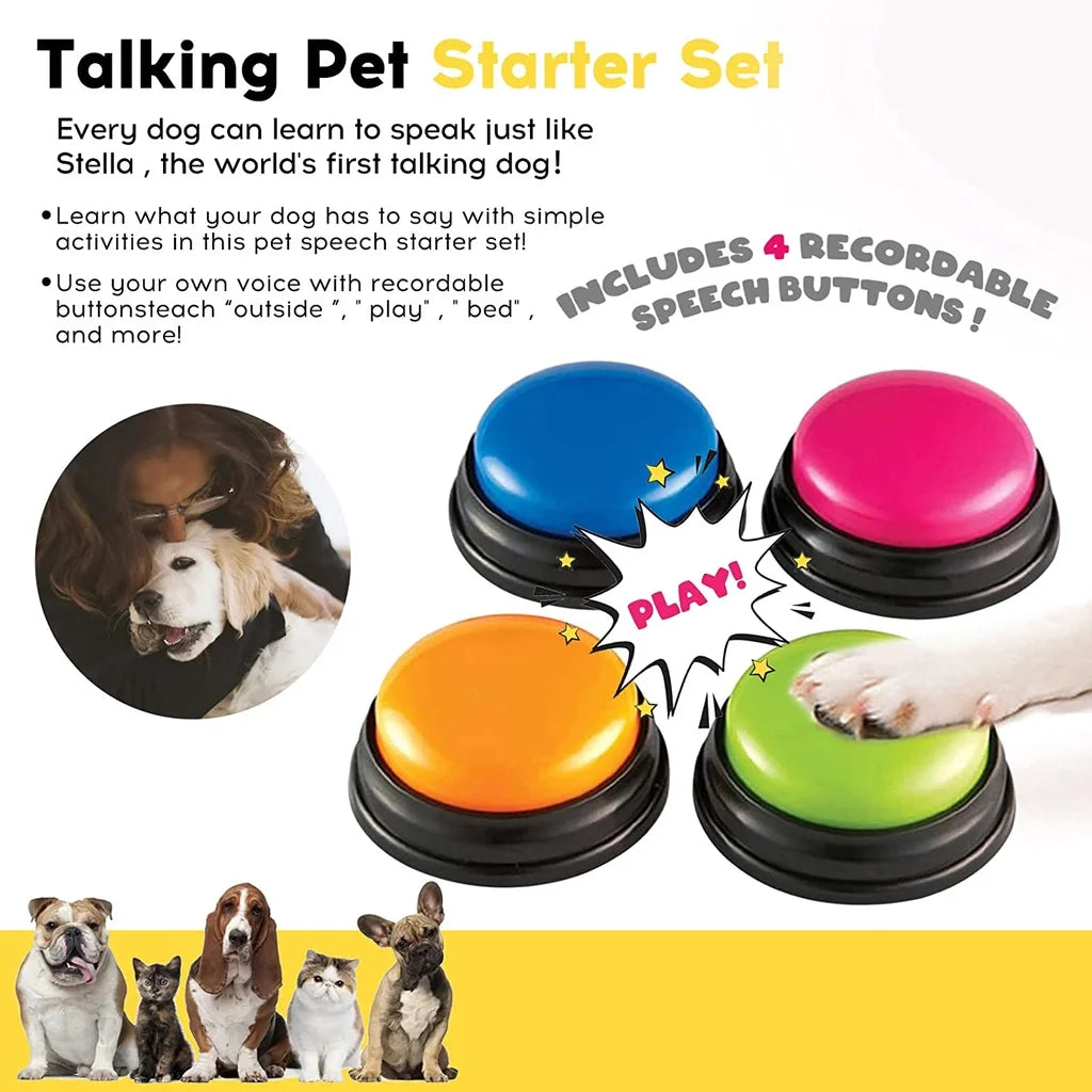 THE LOVE PETS™ Smart Pet Talk Buttons