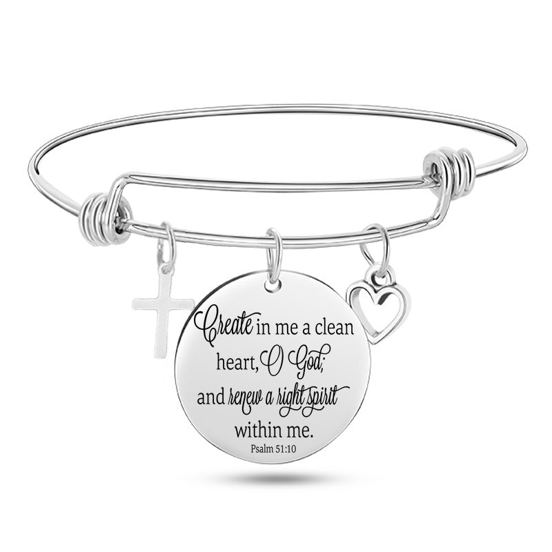 FAITH - Scripture Bracelet