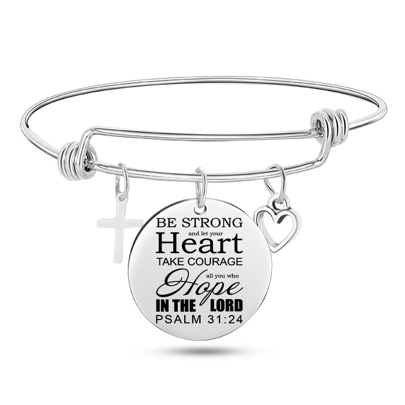 FAITH - Scripture Bracelet